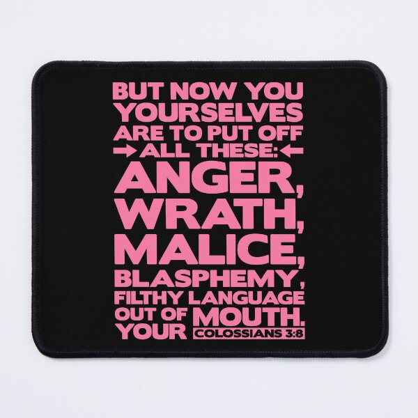 Item preview, Colossians 3:8 Blasphemy designed and sold by plushism.