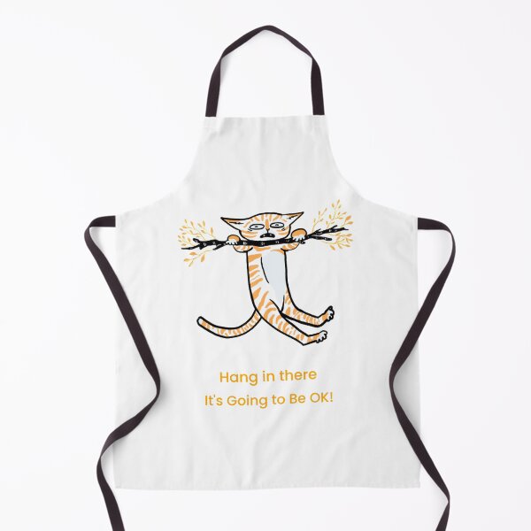 Item preview, Hang in There- Stressed Cat designed and sold by ChildWellbeing.
