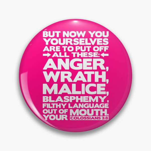 Item preview, Colossians 3:8 Blasphemy designed and sold by plushism.