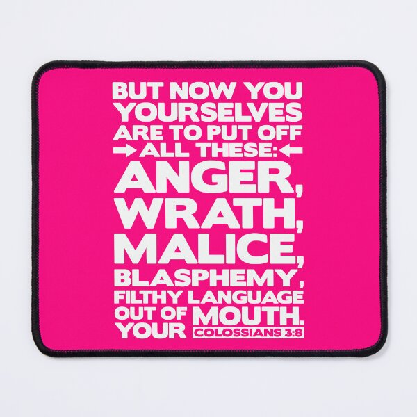 Item preview, Colossians 3:8 Blasphemy designed and sold by plushism.