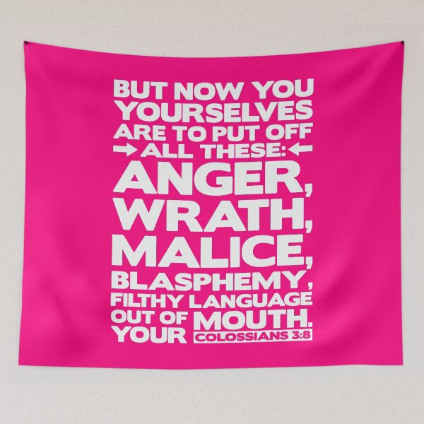 Item preview, Colossians 3:8 Blasphemy designed and sold by plushism.
