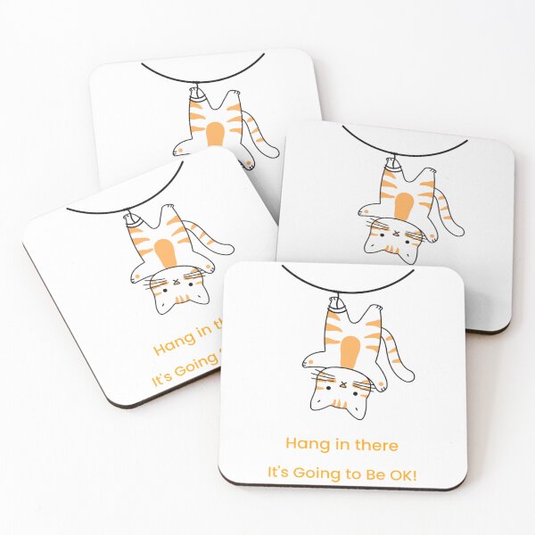 Item preview, Hang in There-Tabby Cat   designed and sold by ChildWellbeing.