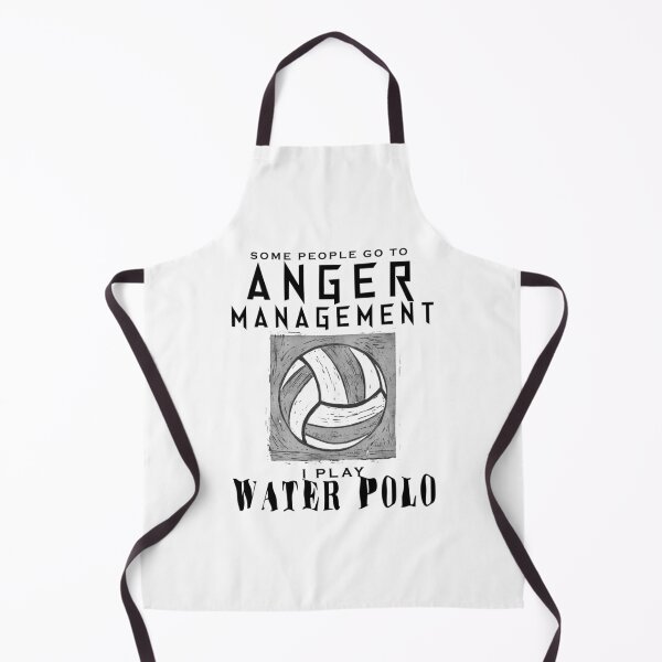 Item preview, Some people go to Anger Management, I play Water polo   designed and sold by ChildWellbeing.