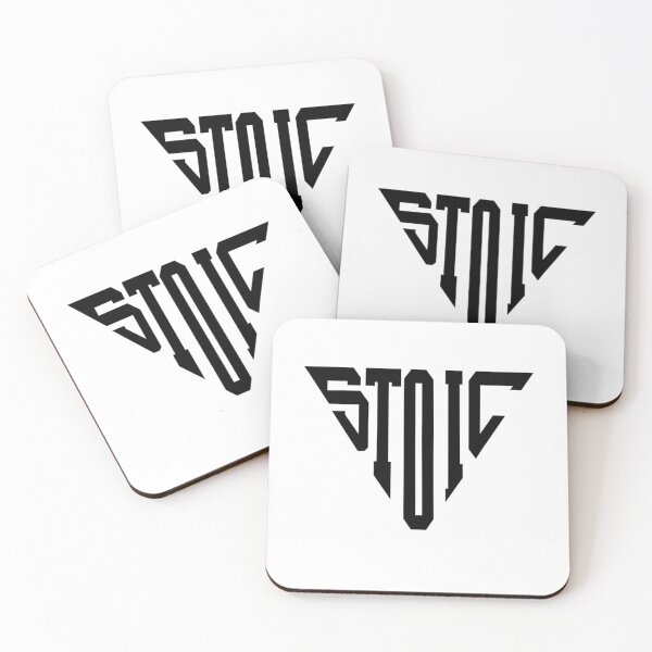 Item preview, Stoic Triangle - Black Letters   designed and sold by ChildWellbeing.
