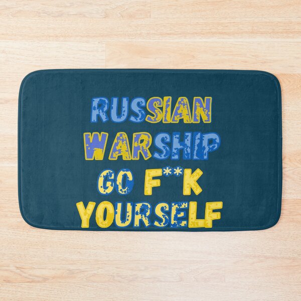 Item preview, Russian warship go f yourself designed and sold by JAdotdotDesigns.