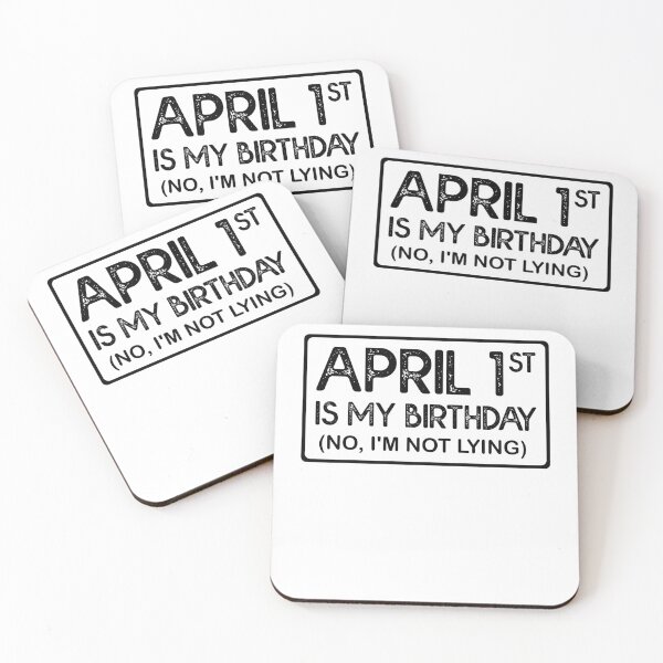 Item preview, April 1st Birthday - April Fools Day Funny Anniversary designed and sold by Amineharoni.