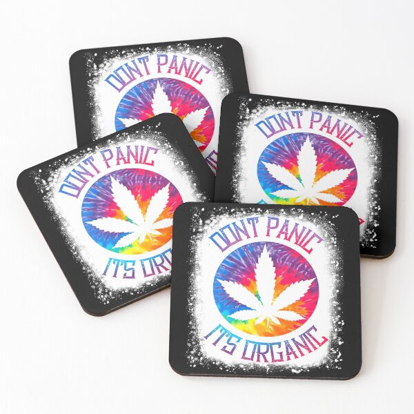 Item preview, Tie Dye Style Cannabis Weed Don't Panic It's Organic designed and sold by HorsesForLife15.