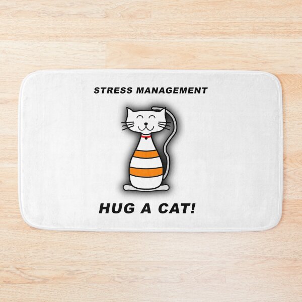 Item preview, STRESS MANAGEMENT - HUG A CAT!   designed and sold by ChildWellbeing.