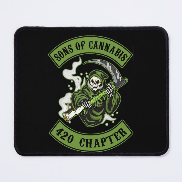 Item preview, Skull Son of Cannabis 420 Chapter designed and sold by HorsesForLife15.