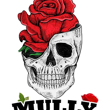 Aperçu de l'œuvre Mully Crâne Roses Rouges de RosarioSono