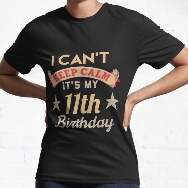 It Only Took Me 11 Years T-Shirt 11th Birthday Gift T-Shirt For Boys and Girls 