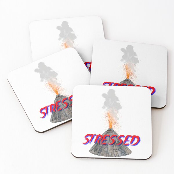 Item preview, Stress volcanic eruption   designed and sold by ChildWellbeing.