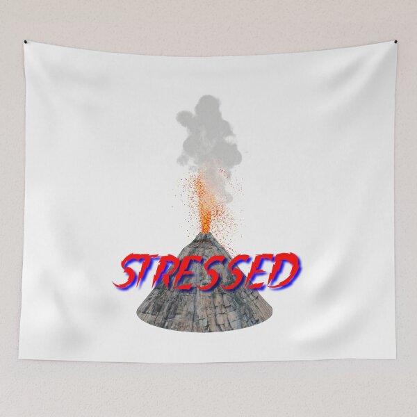 Item preview, Stress volcanic eruption   designed and sold by ChildWellbeing.