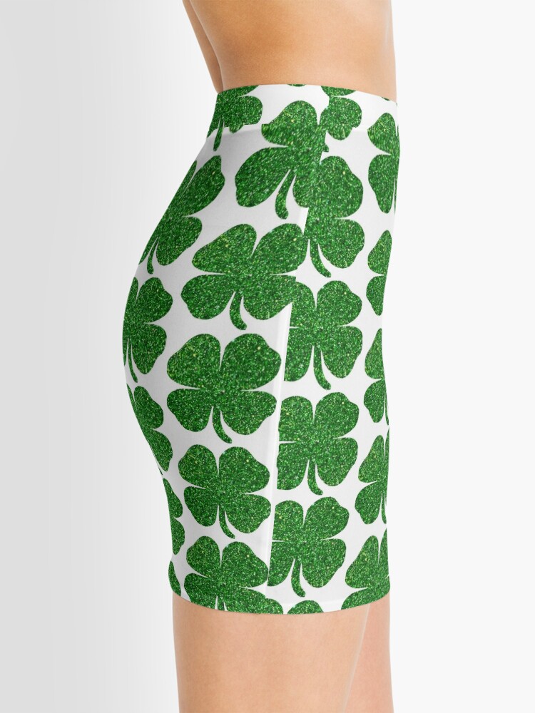 Glitter Green Shamrock Leggings for Sale by Morgan Turrentine