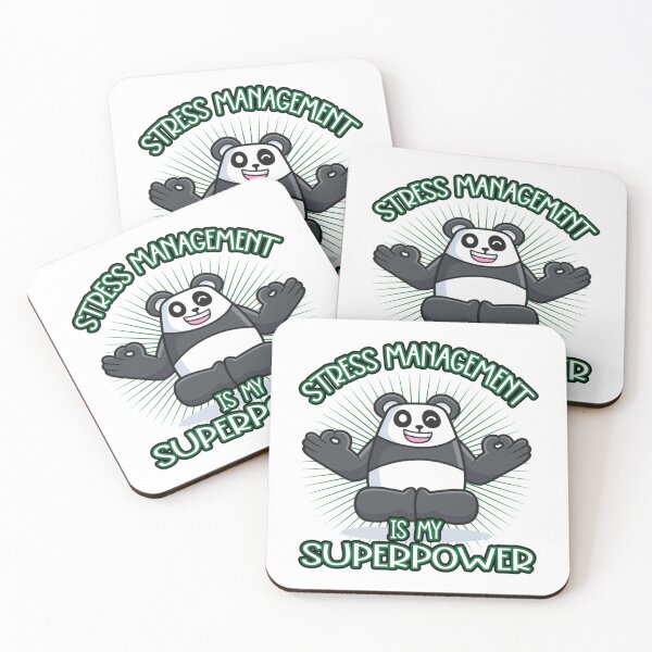 Item preview, stress management is my superpower   designed and sold by ChildWellbeing.