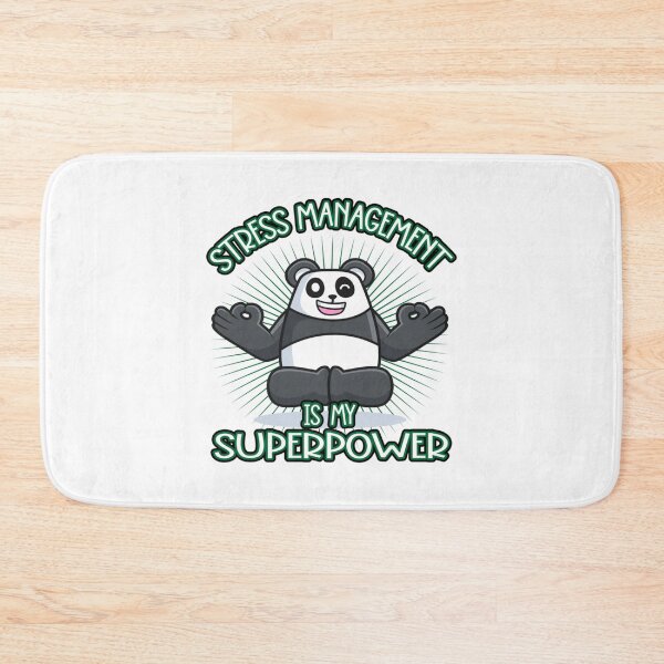 Item preview, stress management is my superpower   designed and sold by ChildWellbeing.