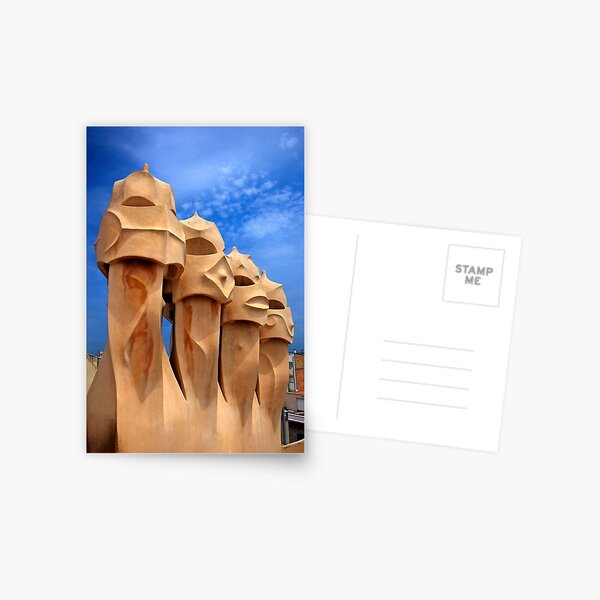 Item preview, Sentinels of Gaudi on la Pedrera designed and sold by Cretense72.