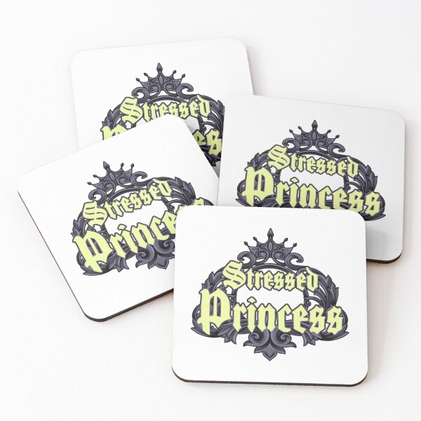Item preview, Stressed Princess - Dark Crown White   designed and sold by ChildWellbeing.