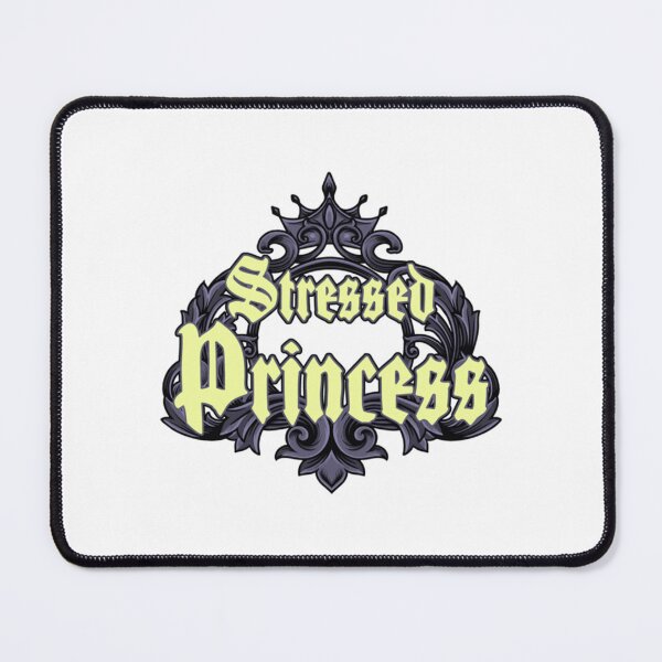 Item preview, Stressed Princess - Dark Crown White   designed and sold by ChildWellbeing.