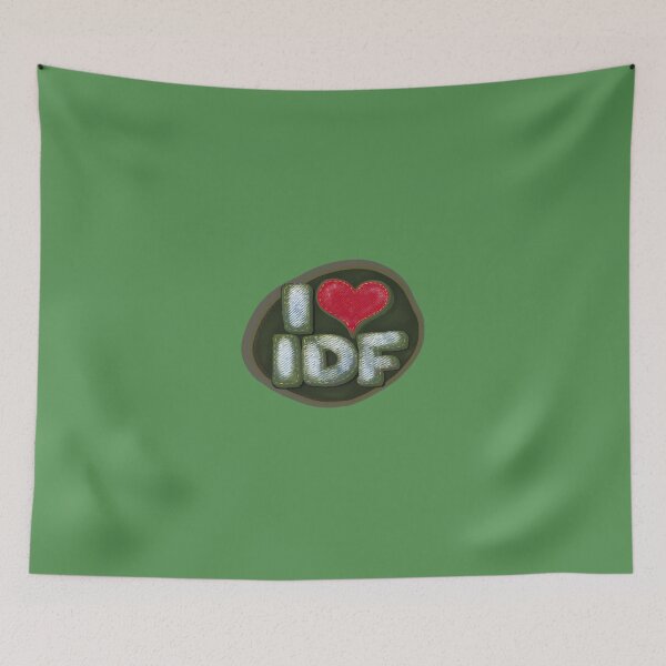 Item preview, I Love IDF designed and sold by MeLoveIsrael.