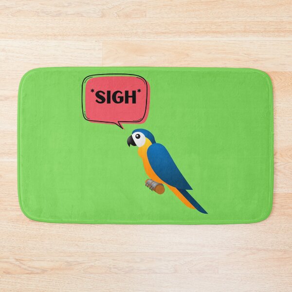 Item preview, Grumpy Parrot | *Sigh* designed and sold by NineSevenFour.