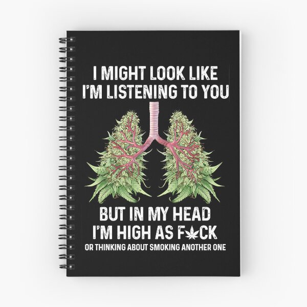 Item preview, Cannabis Lung Podría parecer que te estoy escuchando designed and sold by HorsesForLife15.