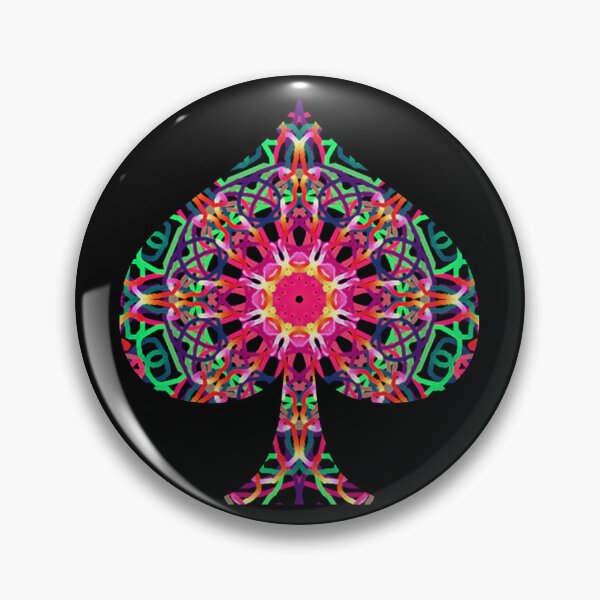 Item preview, Psychedelic Trippy Ace of Spades designed and sold by VilaPropuh.