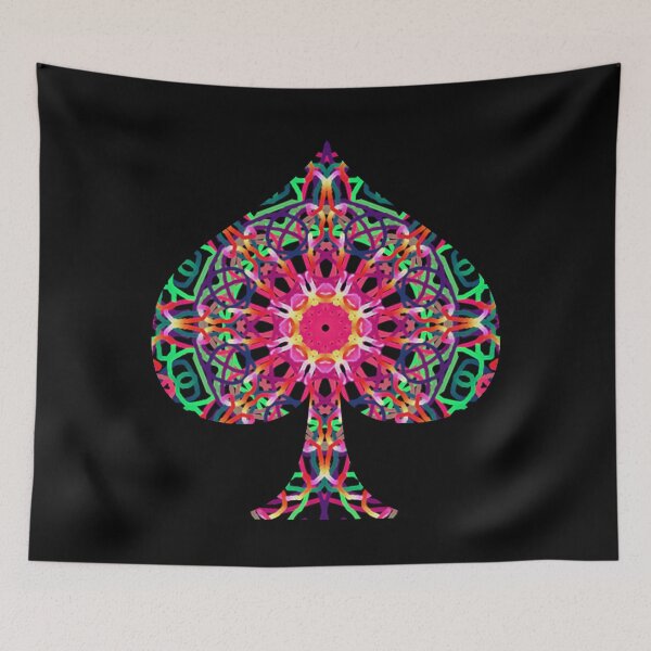 Item preview, Psychedelic Trippy Ace of Spades designed and sold by VilaPropuh.