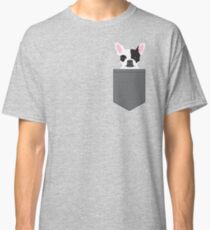 Parker - French Bulldog animal art modern colors for dog people Classic T-Shirt