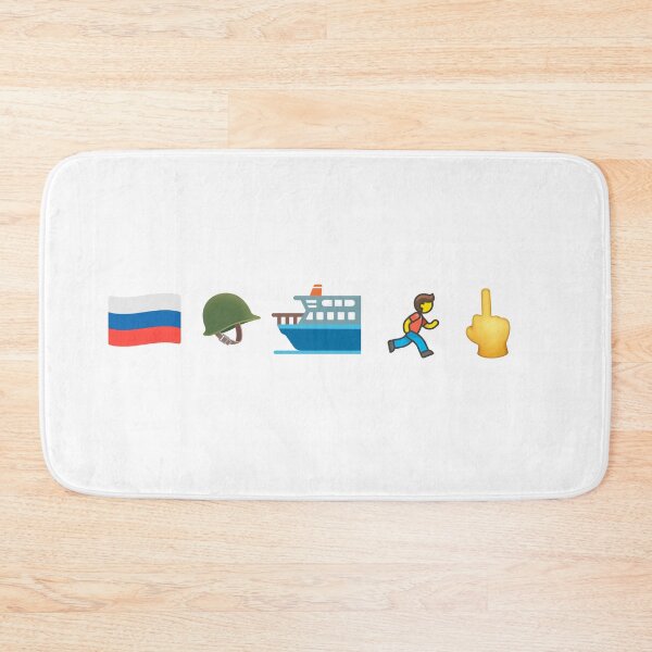 Item preview, Russian Warship Go F*ck Yourself Emoji Edition designed and sold by Misakichan.