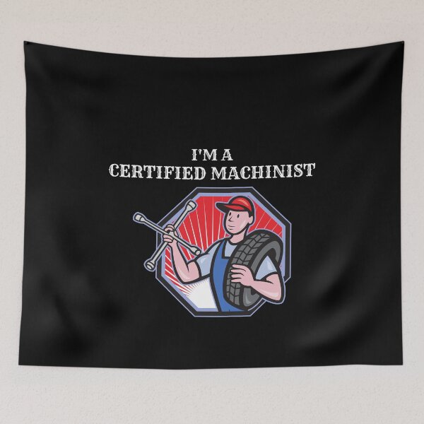 Item preview, I'M A Certified Mechanist  designed and sold by DigitalChickHub.
