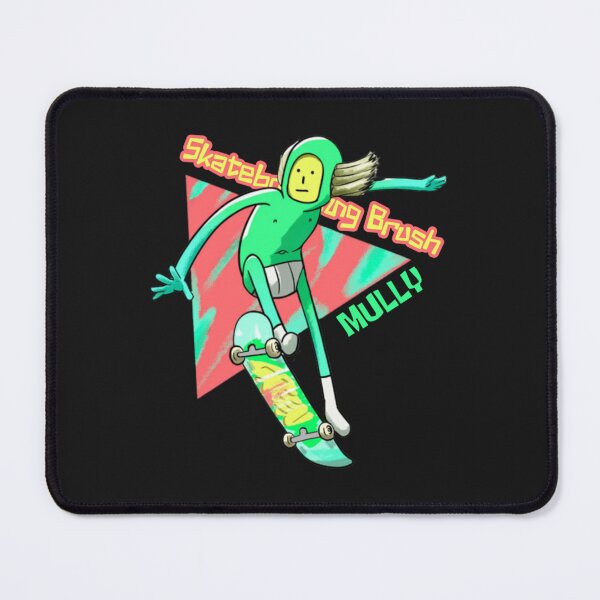 Item preview, Mully Skateboarding Brush Fan art   designed and sold by RosarioSono.