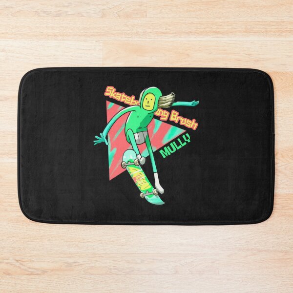 Item preview, Mully Skateboarding Brush Fan art   designed and sold by RosarioSono.