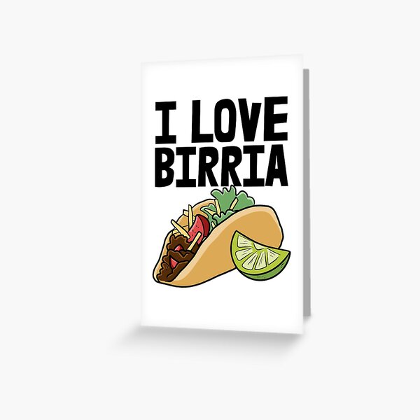 Birria Tacos Men's Boxer Briefs - UNRAVA Greeting Cards
