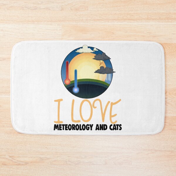 Item preview, I Love Meteorology And Cats designed and sold by Bendthetrend.