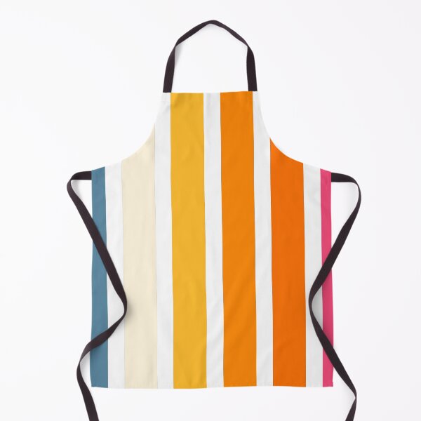 Item preview, Blue Yellow Pink Colorful Minimalist Classic Retro Stripes designed and sold by LiquidWing.