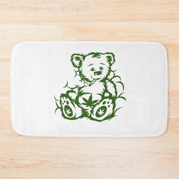 Item preview, Cannabis Stoner Bear Smoking Bear designed and sold by HorsesForLife15.