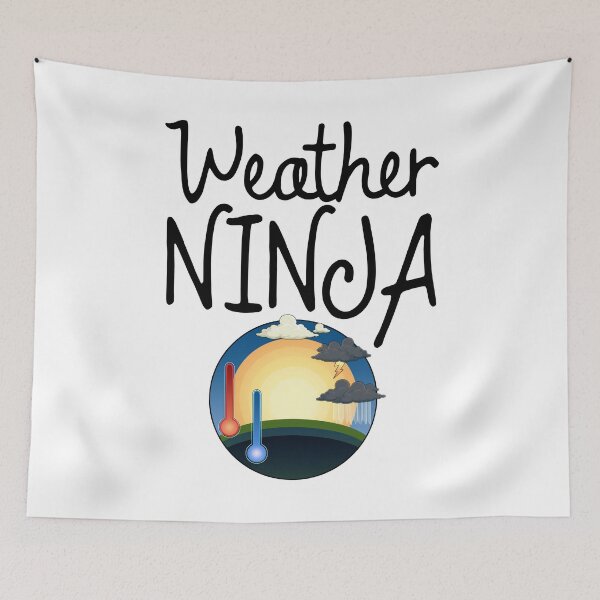 Item preview, Weather Ninja designed and sold by Bendthetrend.