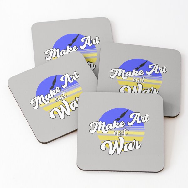 Item preview, Make Art not War, We Pushing Peace designed and sold by DiensDesign.