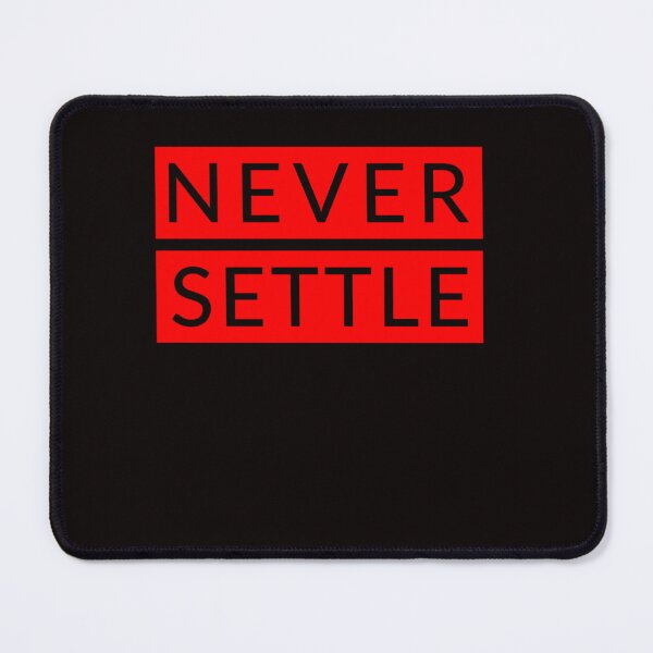 Item preview, Never Settle OnePlus Red Classic T-Shirt designed and sold by Kugathasan.