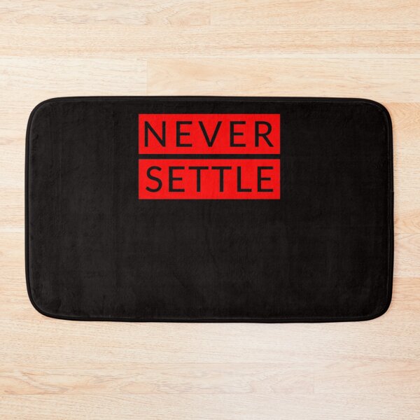 Item preview, Never Settle OnePlus Red Classic T-Shirt designed and sold by Kugathasan.