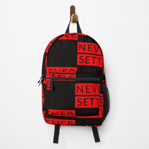 Item preview, Never Settle OnePlus Red Classic T-Shirt designed and sold by Kugathasan.