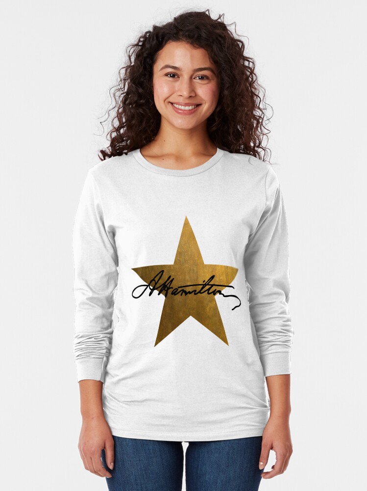 Alternate view of Hamilton Star Long Sleeve T-Shirt