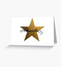 Hamilton Star Greeting Card