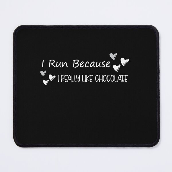 Item preview, i run because i really like chocolate Classic T-Shirt designed and sold by RichardKrug.