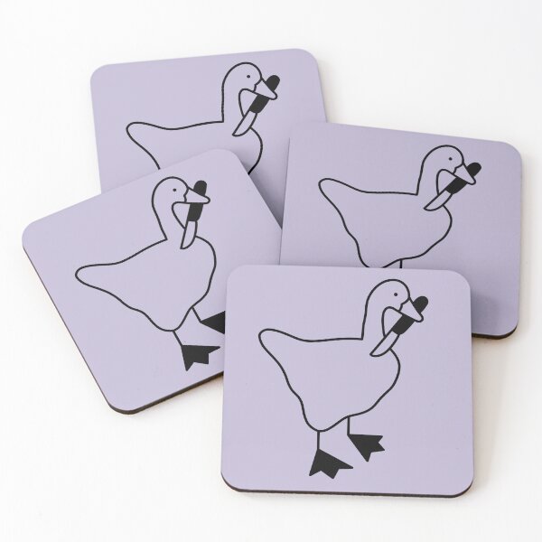 Item preview, Goose With A Knife line art designed and sold by VADIMproducts.