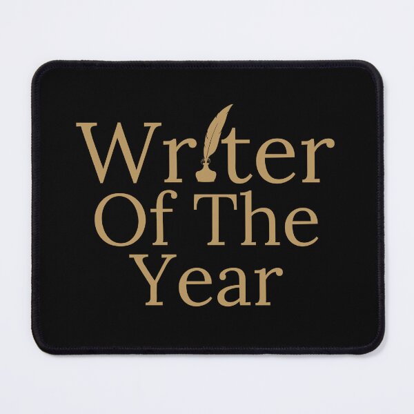 Item preview, Writer Of The Year - Gold Text designed and sold by TheKnightWriter.