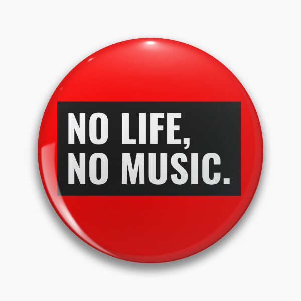 Item preview, NO Life,No Music designed and sold by ScribblesShirts.