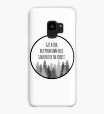 Stay out of the Forest (Black) - MFM Podcast Case/Skin for Samsung Galaxy