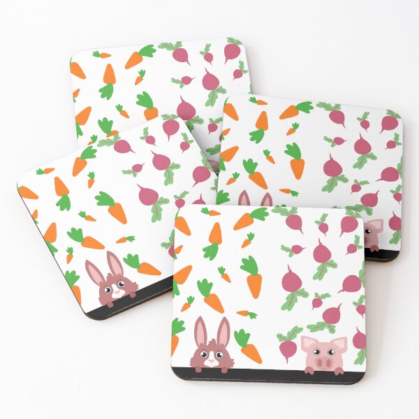 Item preview, Vuélvete vegano - cerdo y amp; Conejo designed and sold by RandomCuteness.